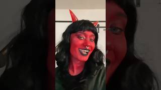 😈 #halloween2024 #makuepaddict #makeup #halloweenmakeuplook #devil #red #goth