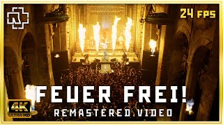 Rammstein Feuer Frei! 4K Remastered music video Русские субтитры