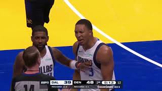 Grant Williams gets a Technical foul for arguing foul on Nikola Jokić! NBA 2023-2024 Season