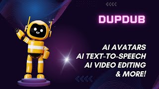 DupDub - AI Tool For Content Creation - AI Avatar, Text-To-Speech, Video Editing & More