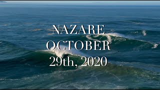 Nazare, Portugal - October 29th, 2020