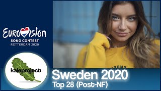 Sweden ESC Selection (Melodifestivalen) 2020 Top 28 With Comments (After Show)