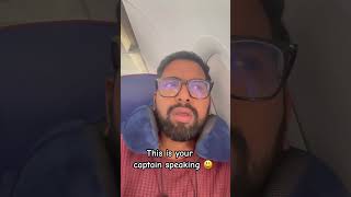 This is your captain speaking 😃 #travel #airlines #airplane #funnyvideos #funnyshorts #reels #fun