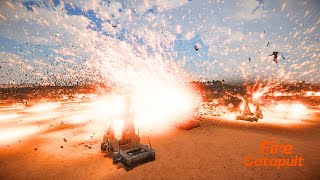 3 Powerful Fire Catapult Vs 1,000,000 Predators Army!! - Ultimate Epic Battle Simulator 2