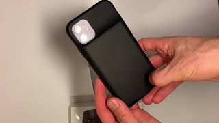 Чехол зарядка для iPhone 11 smart battery case