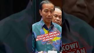 Ini rencana Jokowi setelah pelantikan Prabowo tgl 20 Oktober