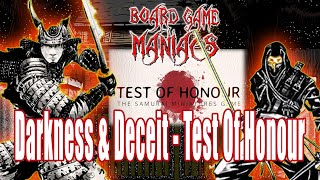 Test of Honour - Ambush in the dark - Adventure Saturdays -  BoardGameManiacs