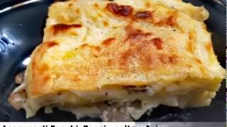 Lasagne con funghi e Asiago