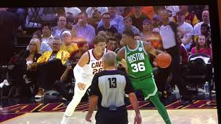 MARCUS SMART BULLYS KYLE KORVER IN THE POST. AND-1