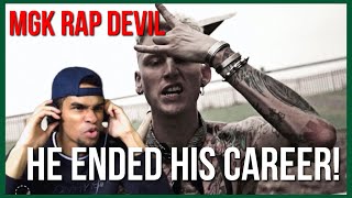 MGK Rap Devil /Comparing Lyrics/ With Eminem Diss (Reaction)