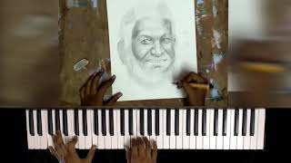 A Tribute to isaignani ilayaraja | piano cover | painting