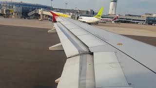 Laudamotion A320 Pushback, Takeoff Wien|VIE