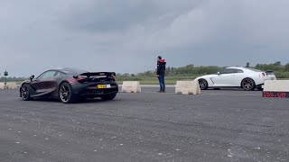 LLF MCLAREN 720S VS JM1300R R35 GTR  ** JM RACEWARS 2021 EVENT 2 **