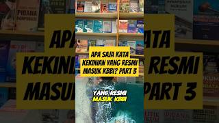 Apa saja kata kekinian yang resmi masuk KBBI? Part 3 #shorts #feedshorts