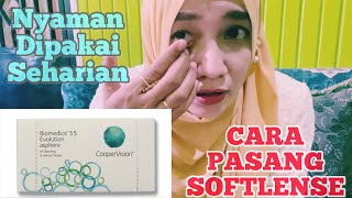 Review SOFTLENSE BIOMEDICS Untuk Mata Minus Paling Nyaman Dipakai Seharian No Ribet