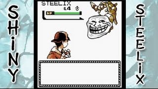 POKEMON CRYSTAL RANDOM SHINY STEELIX WITH NO POKEBALLS!