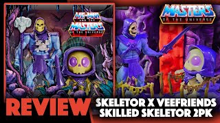 Mattel Creations Masters of the Universe Skeletor x VeeFriends Skilled Skeleton 2-Pack REVIEW