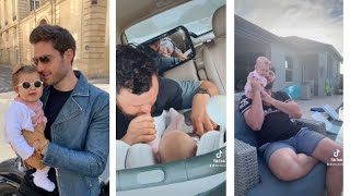 Adorable baby,Daddy and daughter #4 - Funny videos #shorts