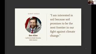 Los Angeles Urban Soil Symposium - Keynote Address - Sen. Ben Allen