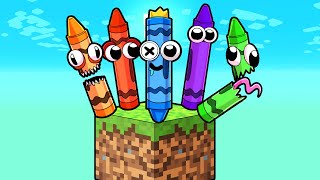 SKYBLOCK RAINBOW CRAYONS!