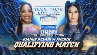 Bianca Belair vs Michin ( Qualifying Match ) | Smackdown, Feb 10.2024