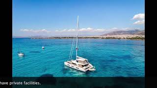 Sailing Catamaran WHITE CAPS in Greece