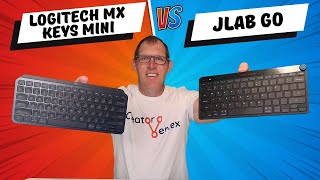 Logitech MX Keys Mini vs JLab Go Keyboard