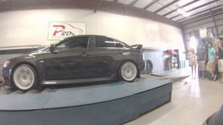 Evo X dyno