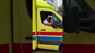 Ambulance in Hong Kong, March 24