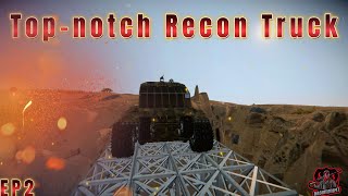 Top-notch Recon Truck In Space Engineers: Defiance Ep2