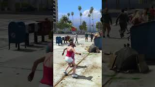 GTA 5 CRAZY GIRL LOS SANTOS MOMENT