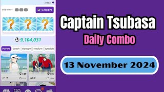 Captain Tsubasa Daily Combo 13 November | Captain Tsubasa Airdrop Combo