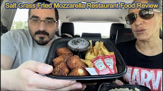 Saltgrass Steak House Fried Mozzarella Restaurant Food Review