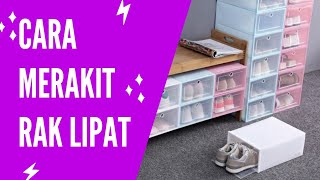 Cara Pasang Rak Susun Sepatu Plastik Serbaguna