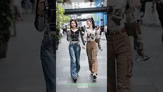 Chinese Street Fashion Couple Ootd Boys Fashion Style #shorts #tiktok