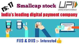 India’s leading digital payment company | rs:17 smallcap stock #digitalpayment #rrkinvestmentsense