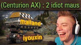 Two Idiots dominate in World of Tanks | Mailand Platoon