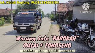 Review warung Sate Barokah juga ada Gulai dan Tongseng, lok. Klatak Doplang Jati Blora