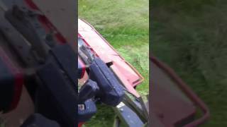 Mowing Silage on JX85U and 2.0 PZ Mower New Zealand