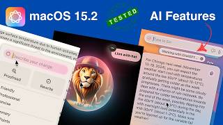 MacOS 15.2 AI Features Explained - How to Use Apple Intelligence on Mac? MacBook Air Pro M1 M2 M3