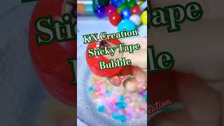 Red Sticky Tape Bubble #shortsviral #nanocraft #5minitescraft #bestoutofwaste