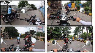 Juhu Beach ride with Ladyrider and Old Bullet