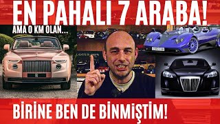 Dünyanın en pahalı 7 otomobili / 2023 itibarıyla 0 KM olarak satılan en pahalı arabalar