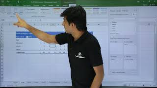MS Excel - Pivot Table Example 1 Video Tutorials