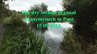 Llanymynech to Pant  15 09 2023