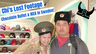 Chocolate BUFFET on a CRUISE SHIP and visiting a IKEA in SWEDEN! (Chi's Lost Footage)