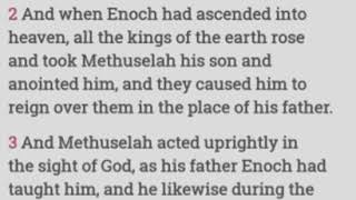 Book Of Jasher Chapter 4; The Life of Enoch's Son