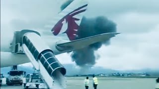 Nepal plane Crash live footage 😢 #crash #nepalplanecrash #nepal #aircraft #youtubeshorts #youtube