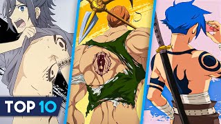 TOP 10 Anime Characters with Back Tattoos