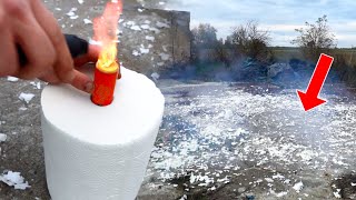 VUURWERK vs WC ROL! *MEGA EFFECT!